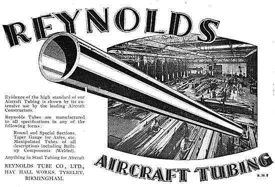 Reynolds Aircraft Tubing                                         