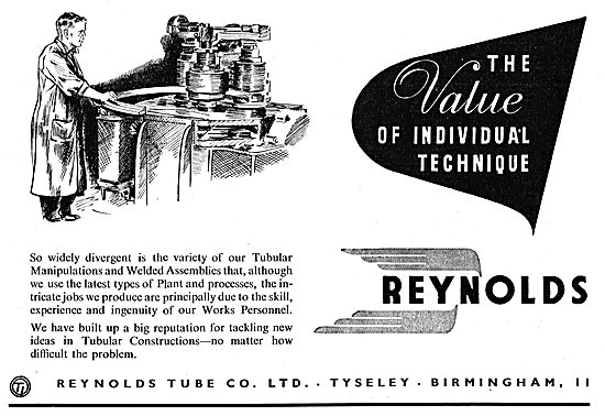 Reynolds Tubes, Tubular Manipulations & Welded Assemblies        