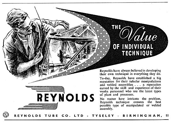 Reynolds Tubes, Tubular Manipulations & Welded Assemblies        