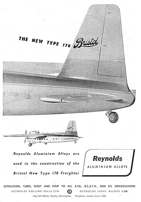 Reynolds Aluminium Alloy Tubes, Extrusions, Sheet & Strip        
