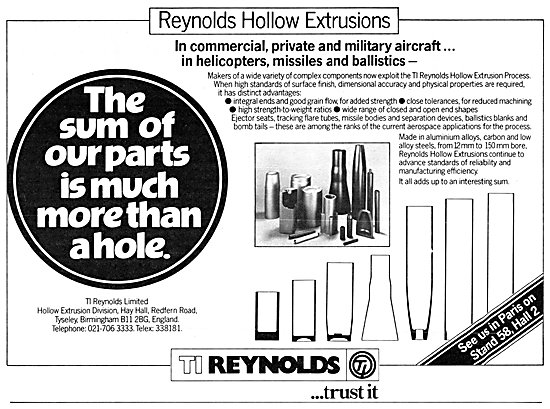 T.I. Reynolds Hollow Extrusions                                  