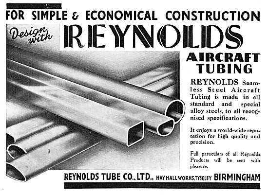 Reynolds Aircraft Tubing                                         