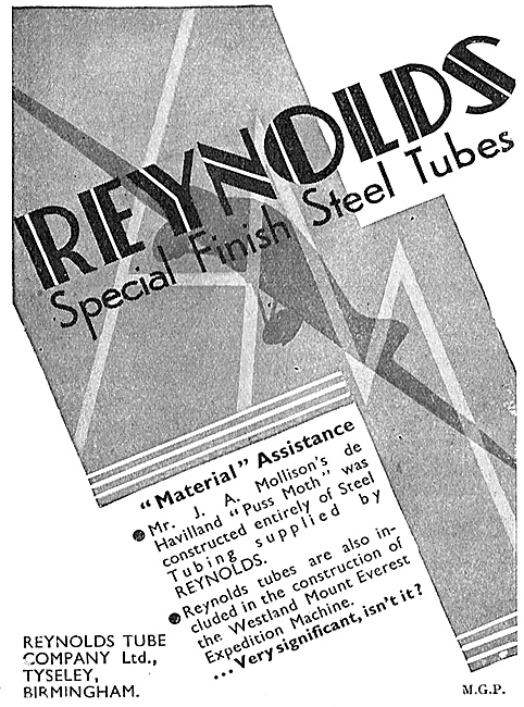 Reynolds Special Finish Steel Tube                               