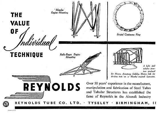 ReynoldsTube. Mamba Aero Engine Mounting                         