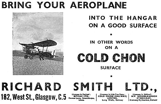 Richard Smith - Cold Chon Aerodrome Surfacing                    