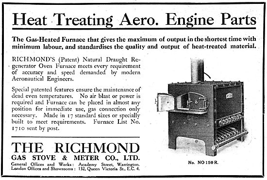  Richmond Gas Stove & Meter Co - Heat Treatment Furnaces         