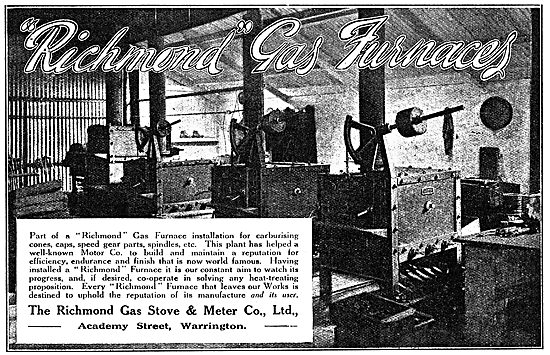  Richmond Gas Stove & Meter Co - Richmond Industrial Gas Furnaces