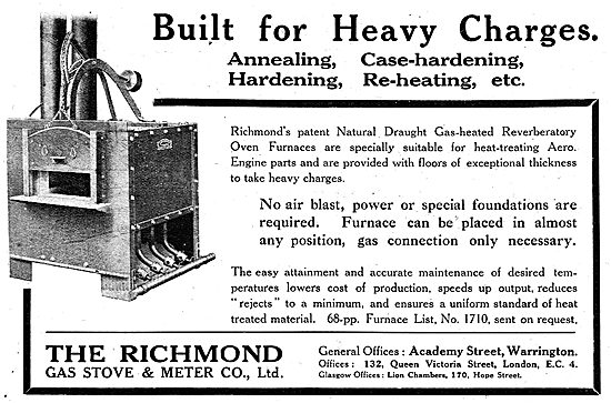  Richmond Gas Stove & Meter Co - Richmond  Heat Treatment Furnace