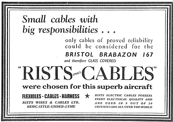 Rists Aircraft Wires & Cables - Rists Electrical Cable Assemblies