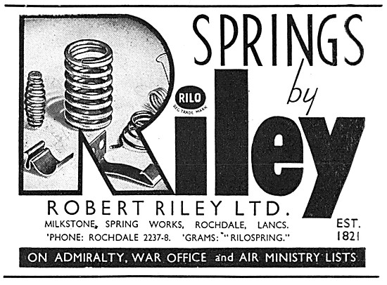 Robert Riley Aircraft Springs                                    