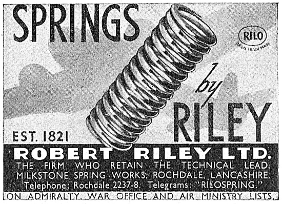 Robert Riley Aircraft Springs                                    