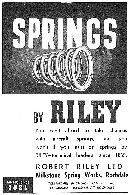 Robert Riley Aircraft Springs                                    