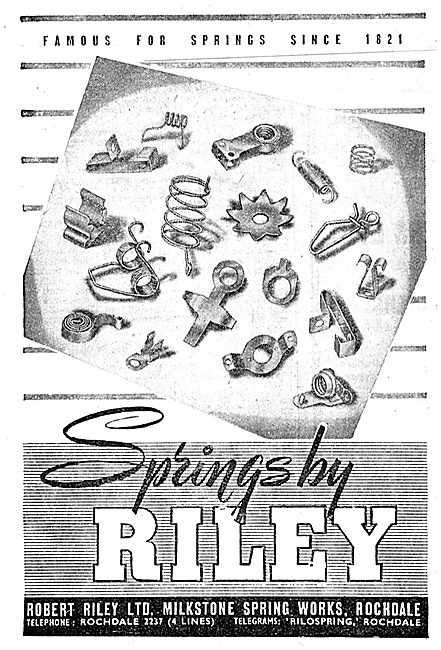 Robert Riley Aircraft Springs                                    