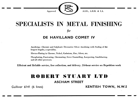 Robert Stuart  - Sheet Metal Finishing                           