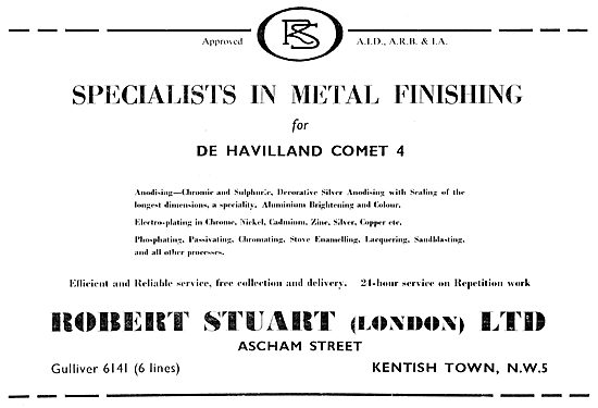 Robert Stuart  - Sheet Metal Finishing For The Aircraft Industry 