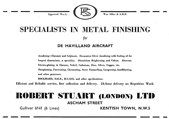 Robert Stuart  - Sheet Metal Finishing                           