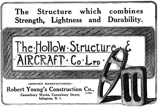 The Hollow Structure Aircraft Co Ltd - Robert Young's            