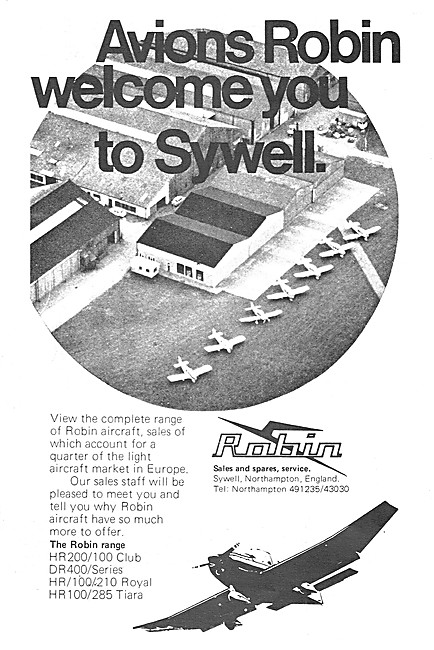 Robin Aircraft - Sywell 1976                                     