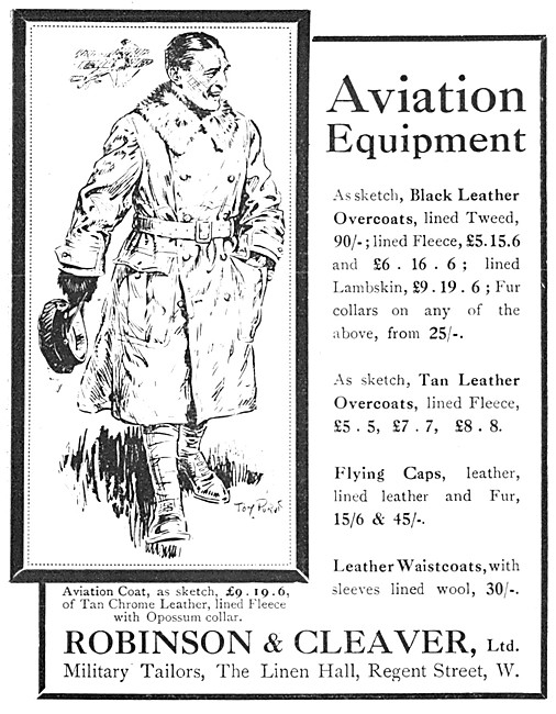 Robinson & Cleaver Aviation Equipment                            