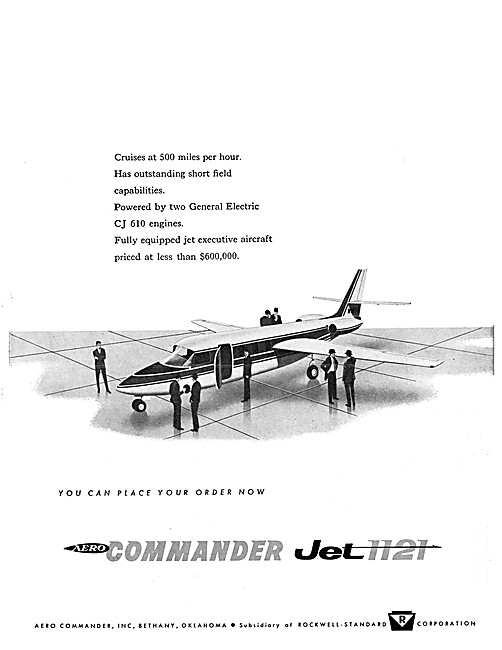 Aero Commander. Commander Jet 1121                               