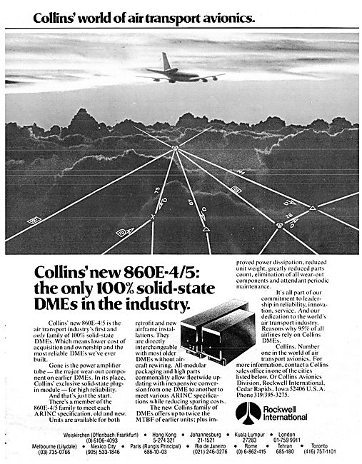 Rockwell Collins 860E-4/5 DME                                    