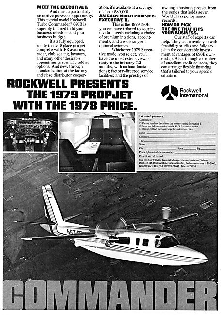 Rockwell Turbo Commander 690B                                    