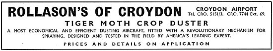 Rollasons Of Croydon Aircraft Sales                              