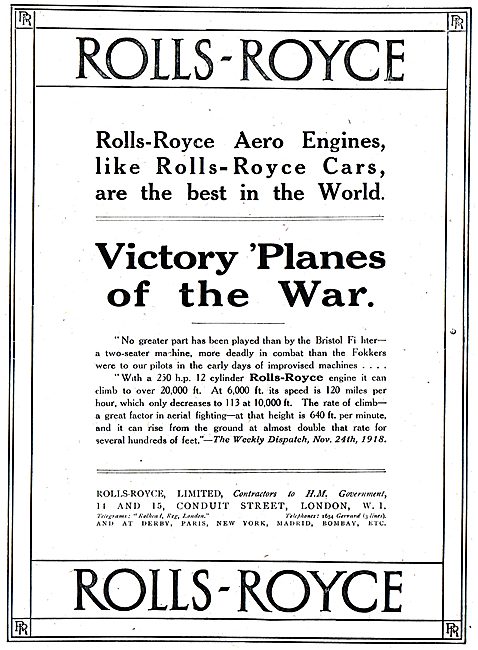 Rolls-Royce Aero Engines                                         