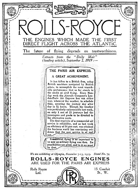 Rolls-Royce Aero Engines                                         