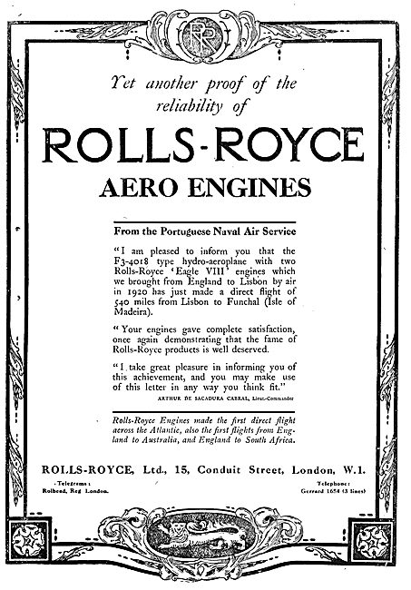 Rolls-Royce Eagle VIII                                           