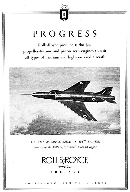 Rolls-Royce Progress - Supermarine Swift Avon                    