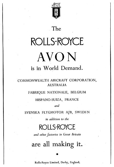 Rolls-Royce Avon                                                 