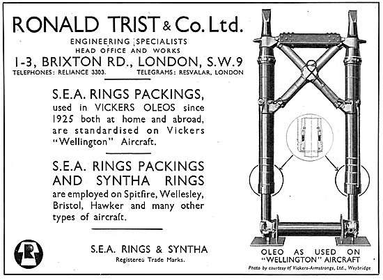 Ronald Trist S.E.A. Rings Packings Syntha                        
