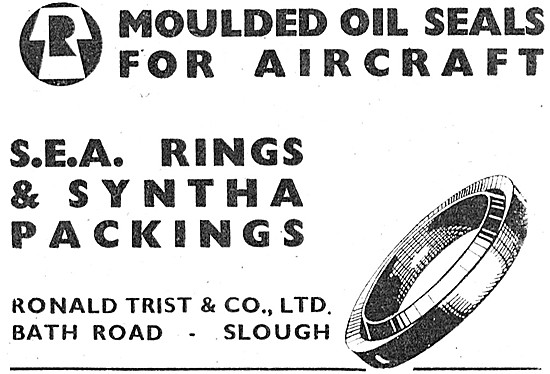 Ronald Trist S.E.A. Rings Syntha Packings Moulded Oil Seals      