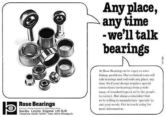 Rose Bearings Saxilby                                            