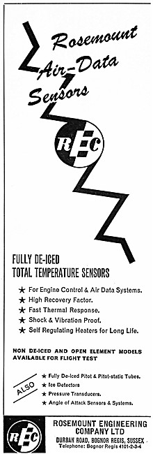 Rosemount Total Temperature Sensors. TAT Sensors                 