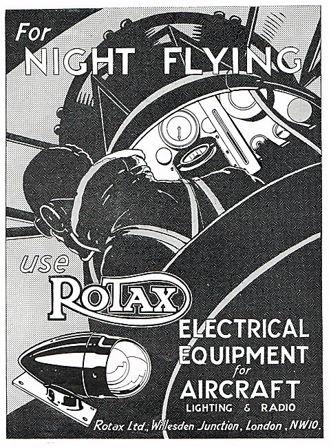 Rotax Electrical Equipment For Night Flying                      