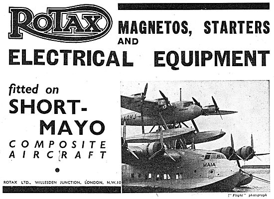 Rotax Electrical Components For Aircraft                         