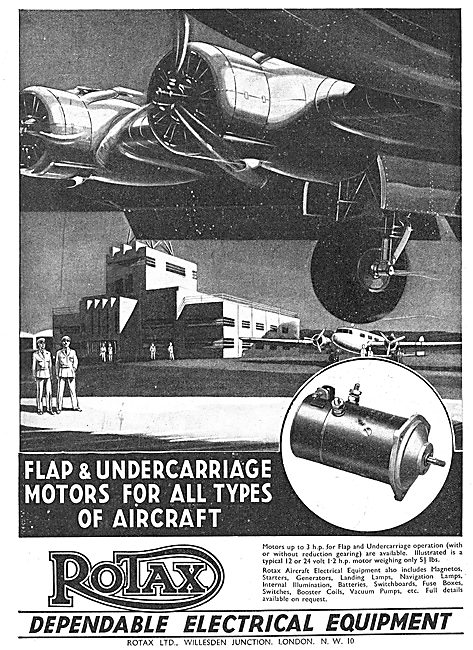 Rotax Electrical Components For Aircraft                         