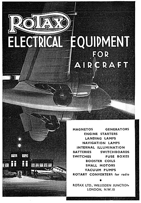 Rotax Electrical Systems & Components For Aircraft               