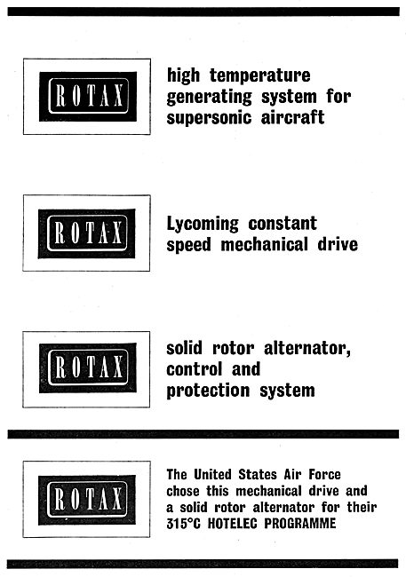 Rotax Electrical Systems & Components For Aircraft               