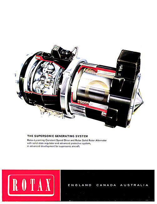 Rotax Aircraft Electrical Generating System                      