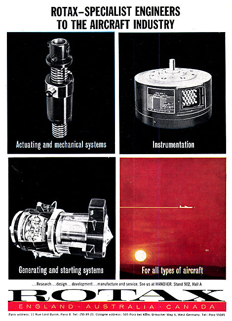 Rotax Electrical Systems & Components For Aircraft               