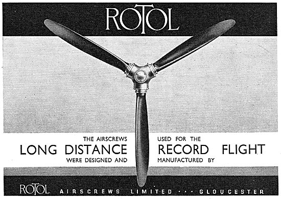 Rotol Propellers. Rotol Constant Speed Airscrews                 