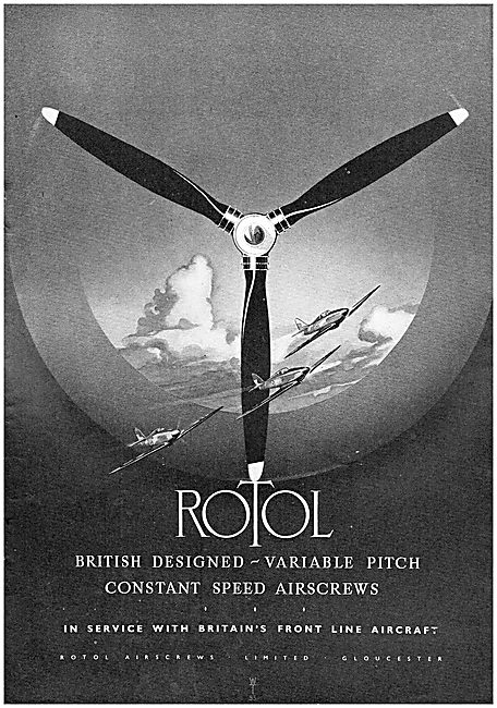 Rotol Constant Speed  Airscrews - Rotol Propellers               