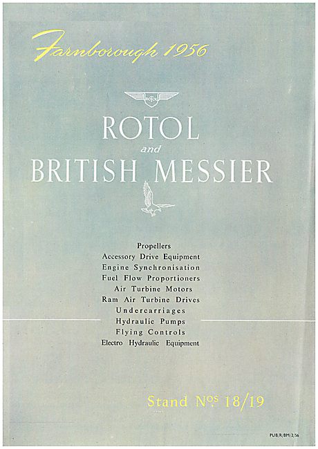 Rotol & British Messier - Rotol Propellers                       