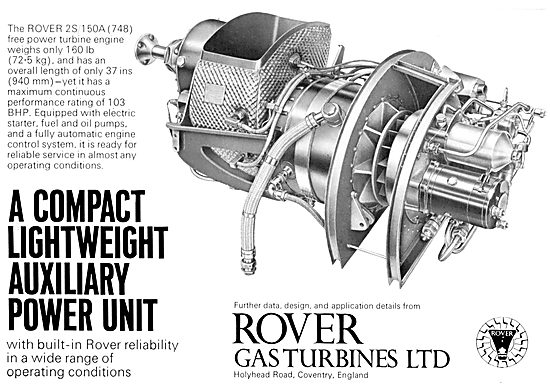 Rover Gas Turbines - 2S/150A (748)                               