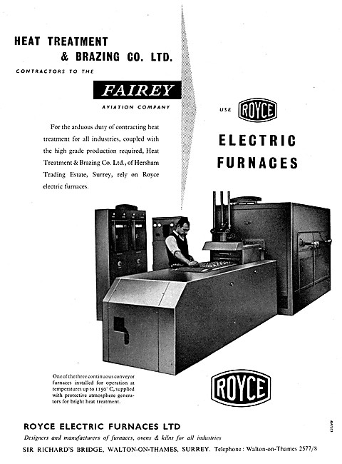 Royce Electric Furnaces - Heat Treatment & Brazing Co            