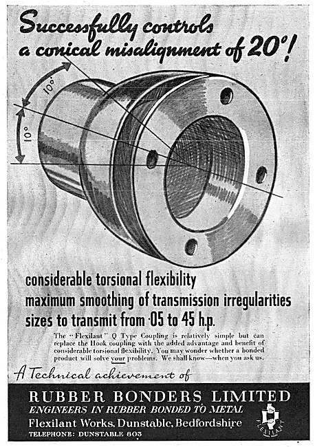 Rubber Bonders FLEXILANT Q Type Coupling                         