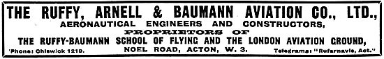 Ruffy-Baumann School Of Flying - Ruffy, Arnell & Baumann Engineer